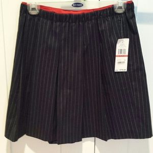 Tommy hilfiger striped pleaded skirt.nwt
